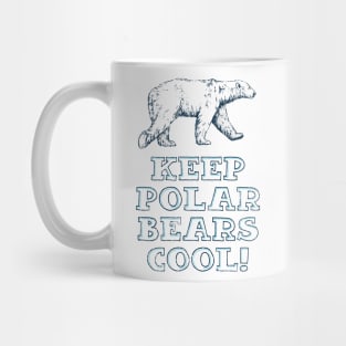 Keep Polar Bears Cool! (Worn) [Rx-tp] Mug